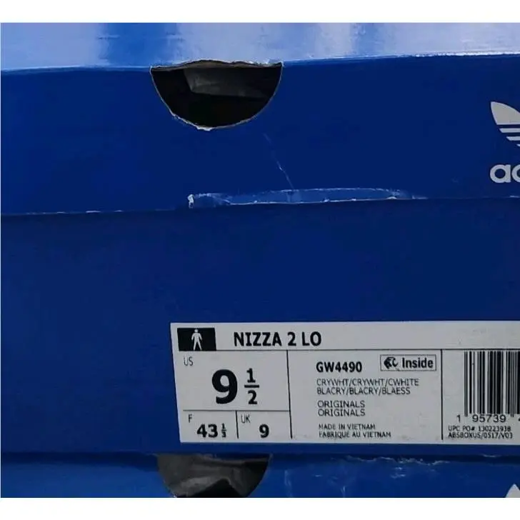 Adidas shoes - adidas Nizza - Nizza - GX6310 - Chalk Off White 5