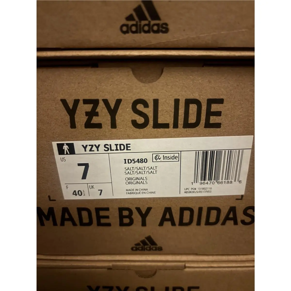 Adidas shoes - adidas Yeezy Slide - Yeezy Slide - Salt 3