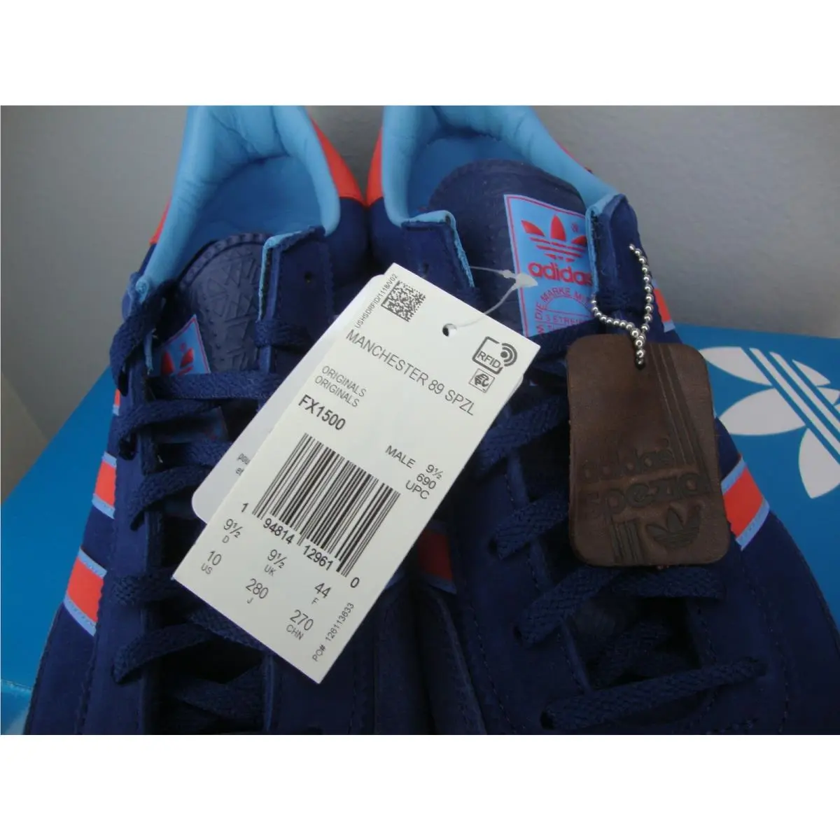 Adidas shoes - adidas Manchester 89 - Manchester - FX1500 - Blue (UPC: 194814129610) 7