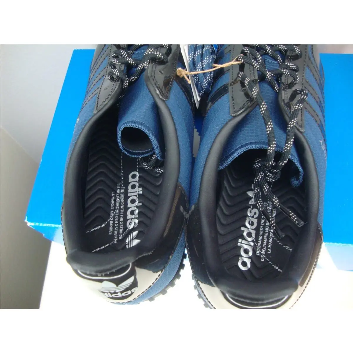 Adidas shoes - adidas A.B. Gazelle Indoor x Blondey - GY4425 - Blue (UPC: 4065424646681) 5