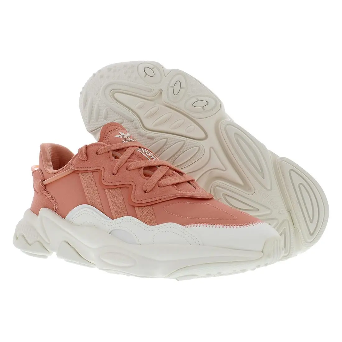 Adidas Ozweego Womens Shoes Size 9 Color: Wonder Clay/wonder Clay/core White - Wonder Clay/Wonder Clay/Core White, Main: Pink