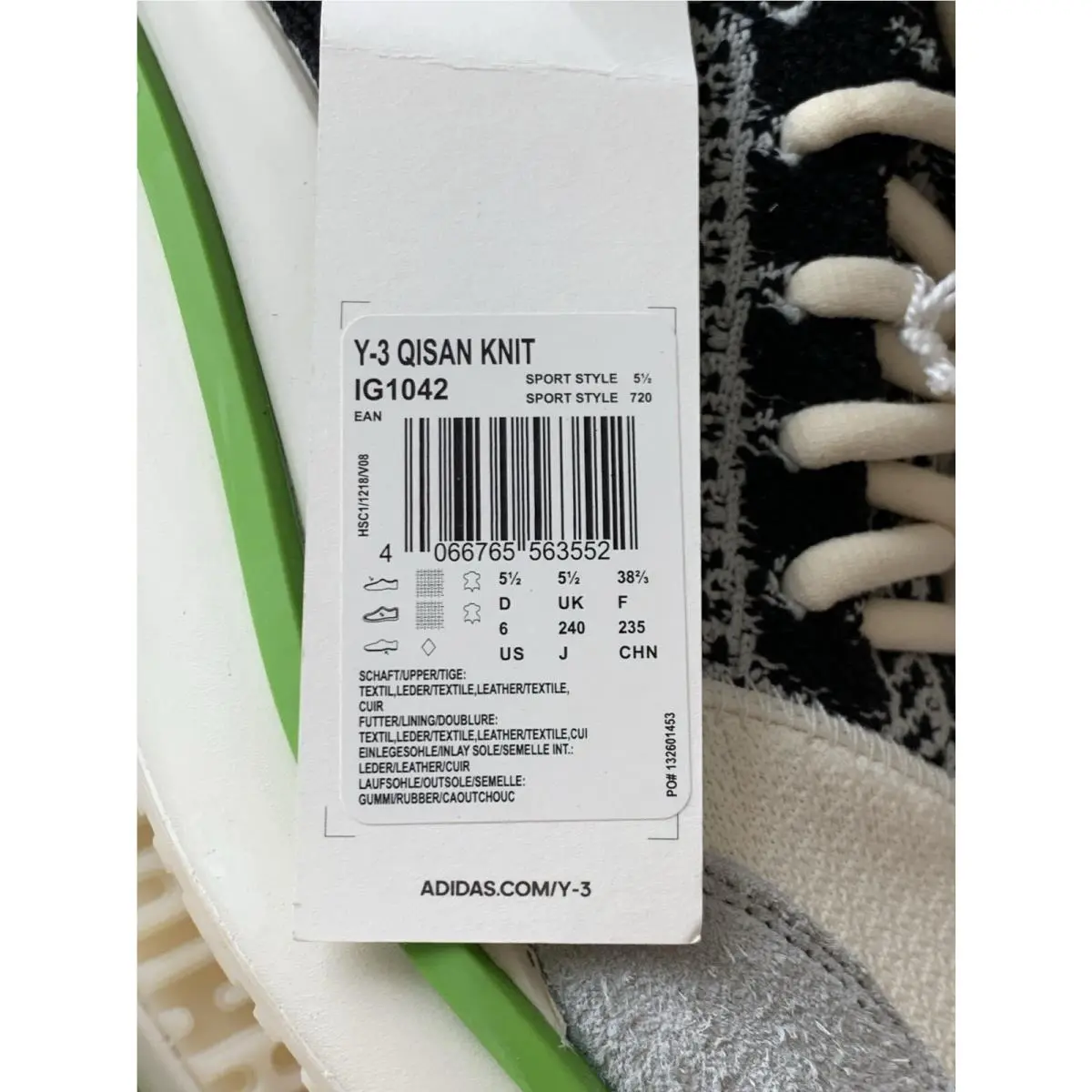 Adidas shoes - adidas Y-3 - IG1042 - Multicolor 10