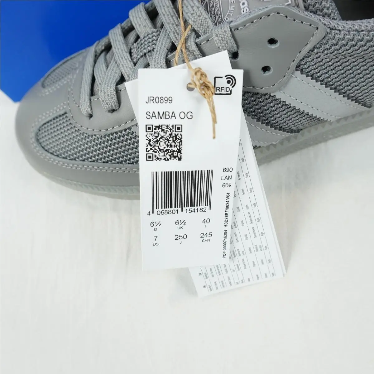 Adidas shoes - JR0899 - JR0899 - Gray (UPC: 4068801154182) 7