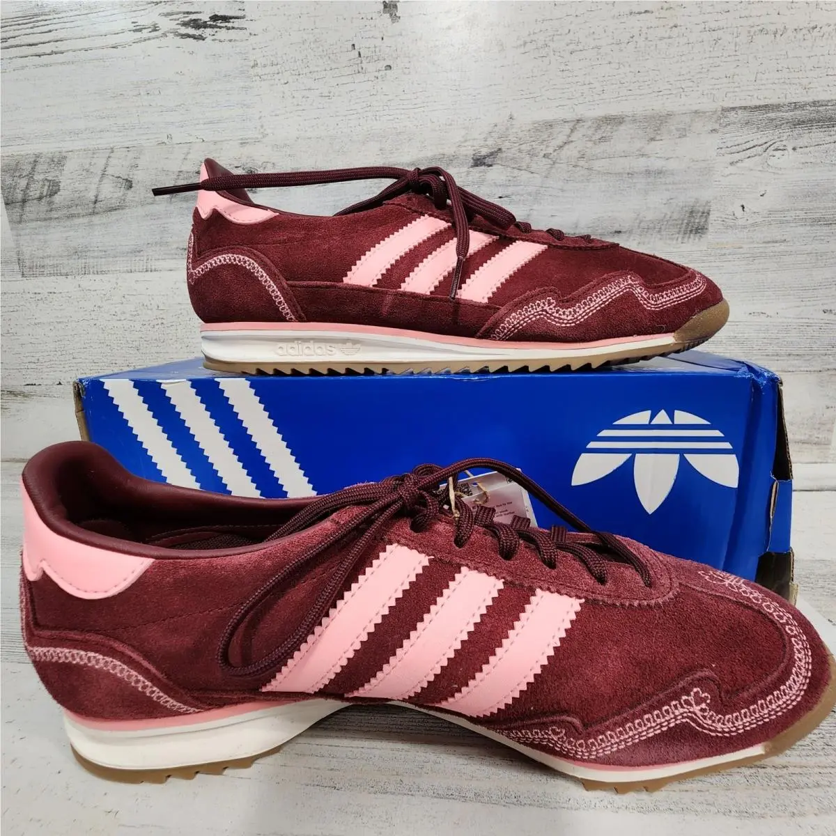 Adidas shoes - adidas SL 72 - Red 0