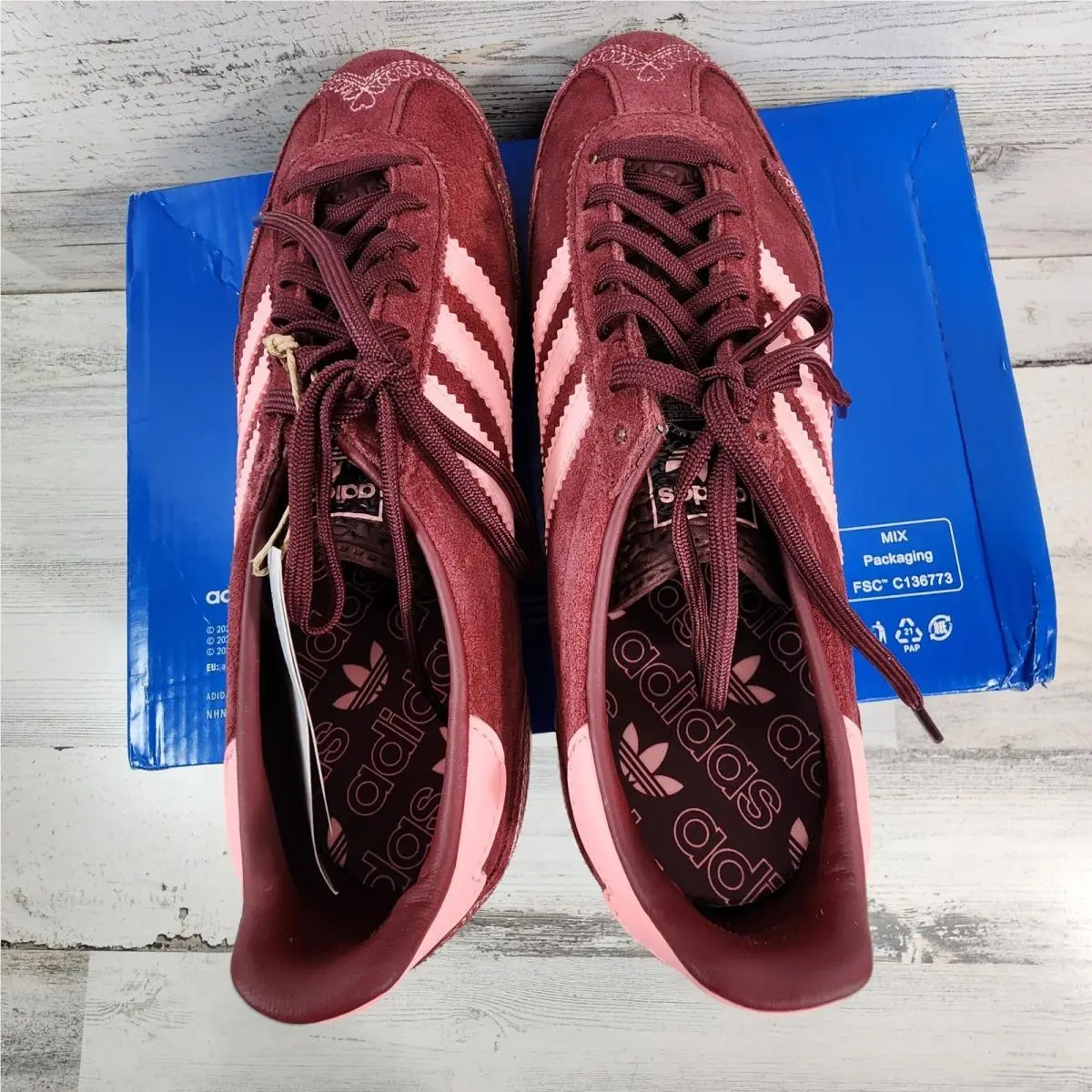 Adidas shoes - adidas SL 72 - Red 4