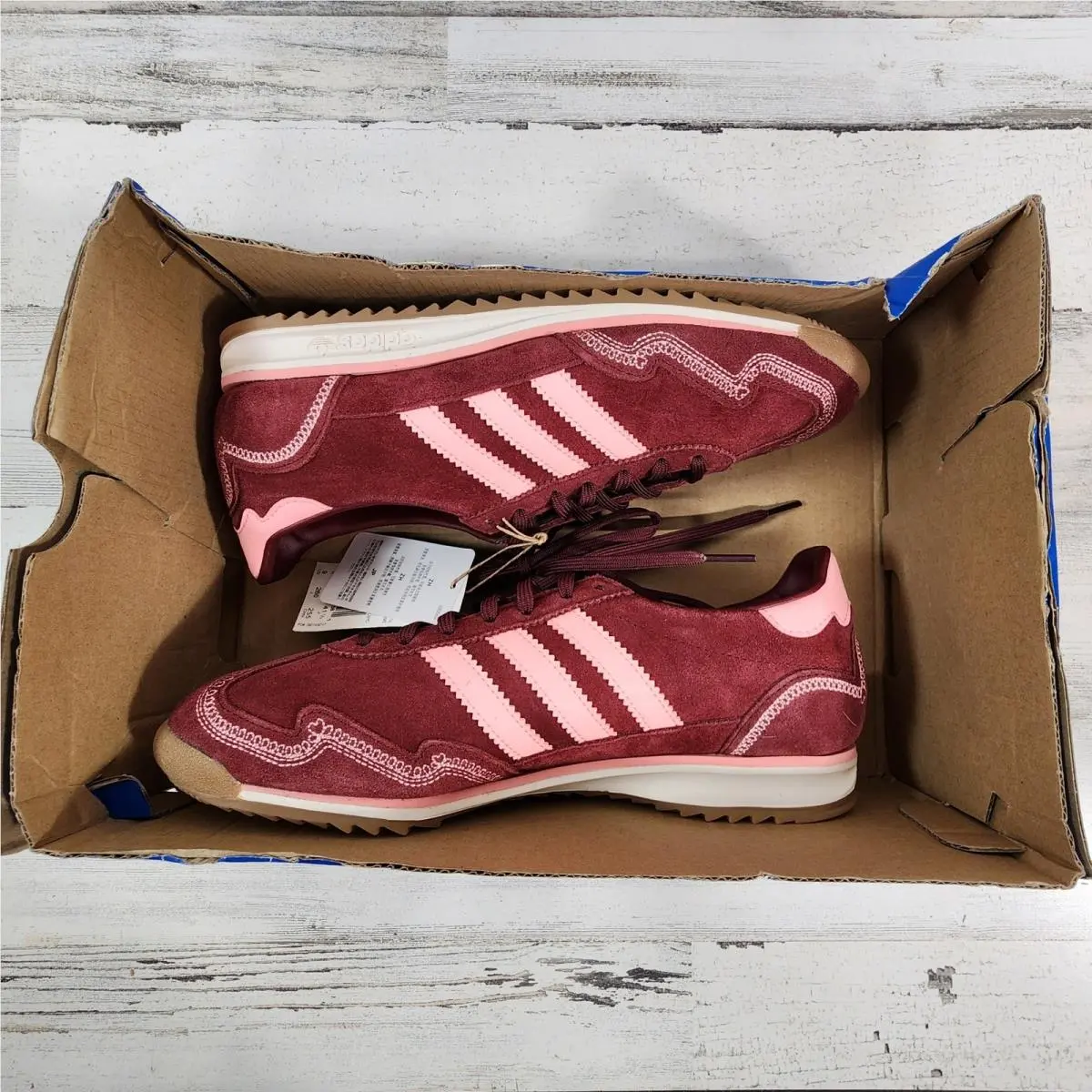 Adidas shoes - adidas SL 72 - Red 7