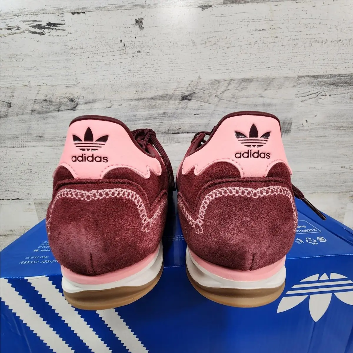 Adidas shoes - adidas SL 72 - Red 3