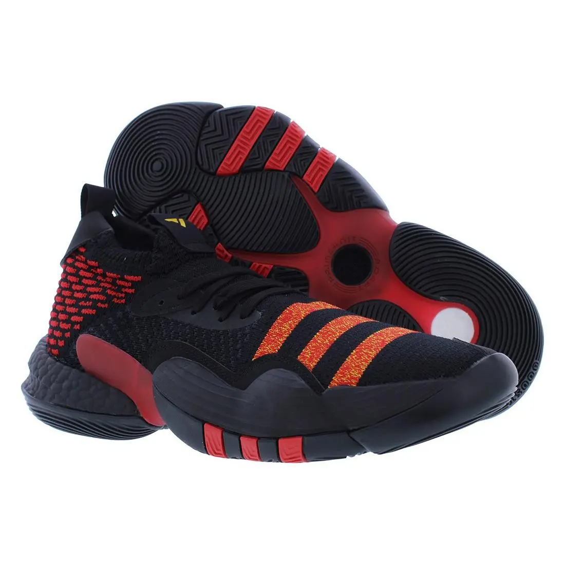Adidas Trae Young 2 Unisex Shoes Size 10 Color: Core Black/better Scarlet/bold