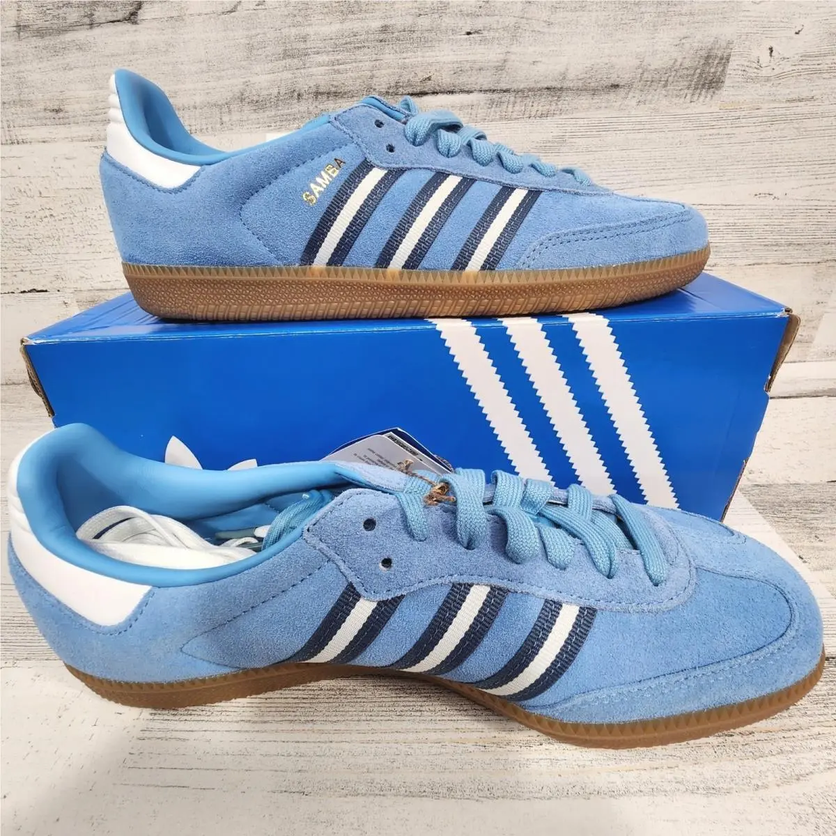 Adidas shoes - adidas Samba OG - Samba - Blue 0