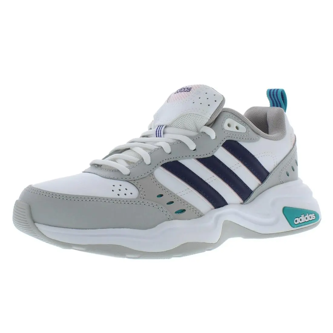 Adidas shoes - Cloud White/Dark Blue/Clear Pink, Main: White (UPC: 192613447850) 0