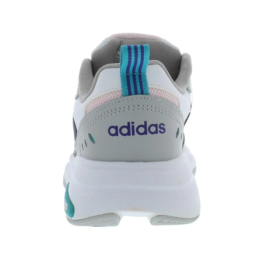 Adidas shoes - Cloud White/Dark Blue/Clear Pink, Main: White (UPC: 192613447850) 2