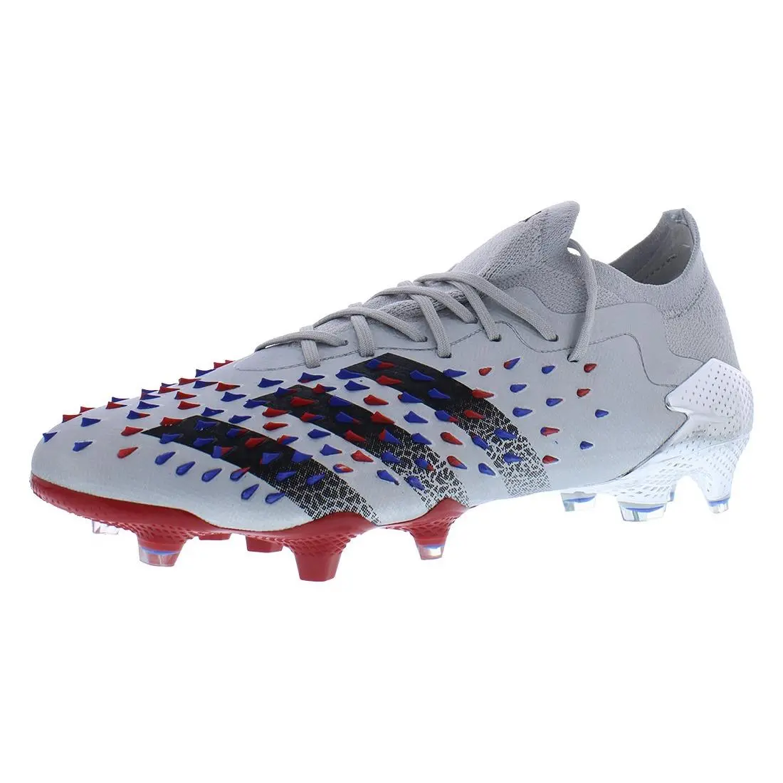 Adidas shoes - Silver Metallic/Core Black/Royal Blue, Main: Silver (UPC: 194813970572) 0