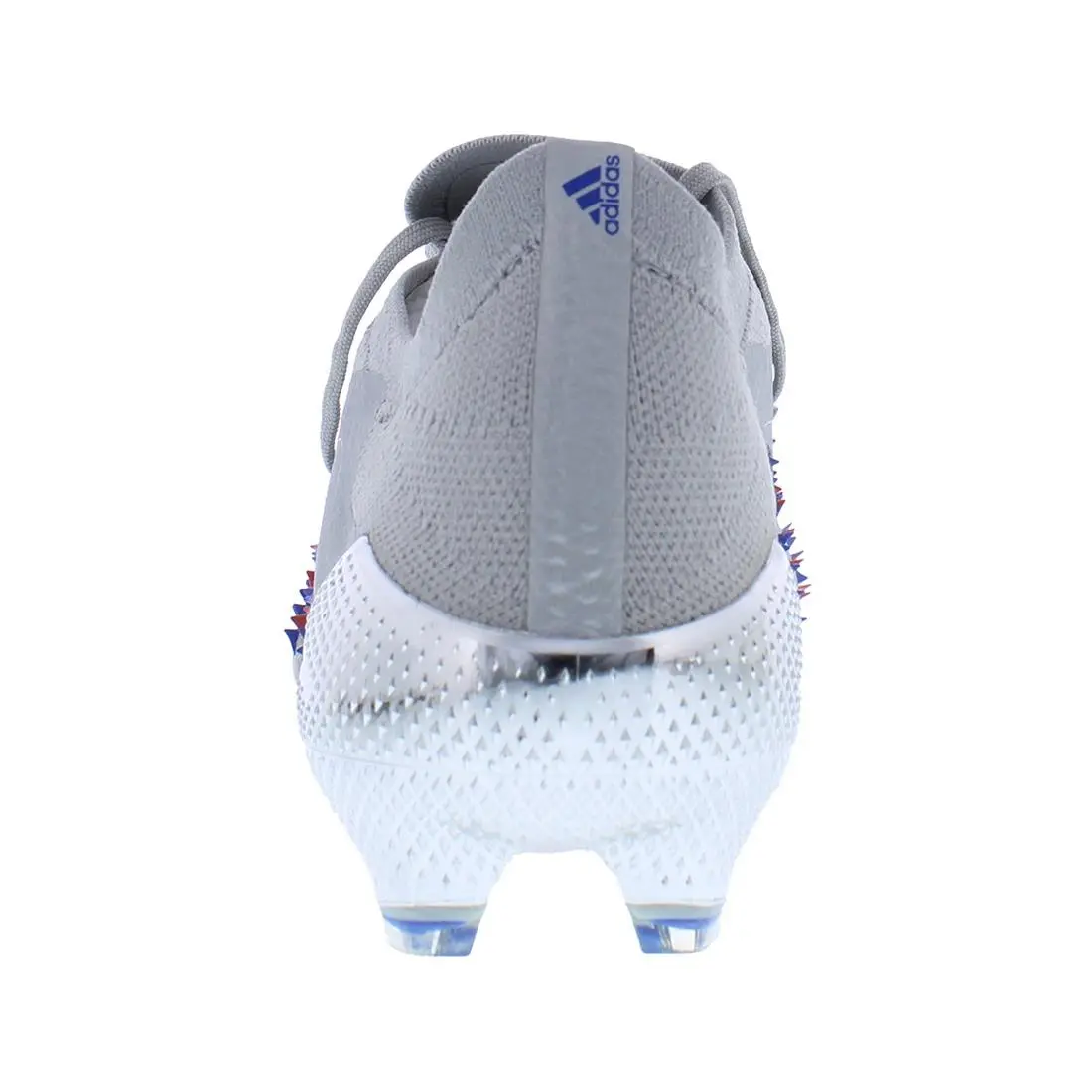 Adidas shoes - Silver Metallic/Core Black/Royal Blue, Main: Silver (UPC: 194813970572) 2