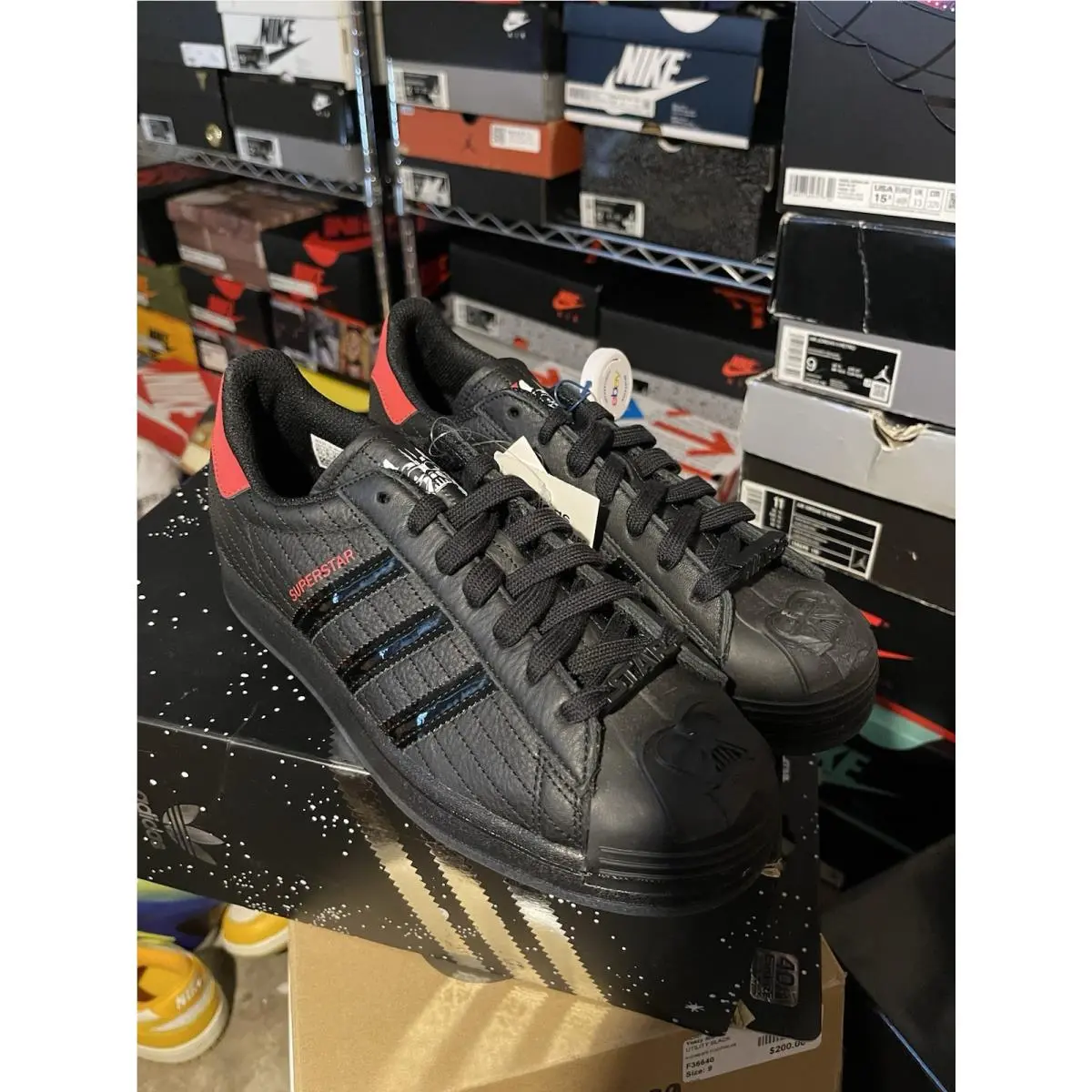 Adidas shoes - adidas Superstar - Superstar - FX9302 - Black 1