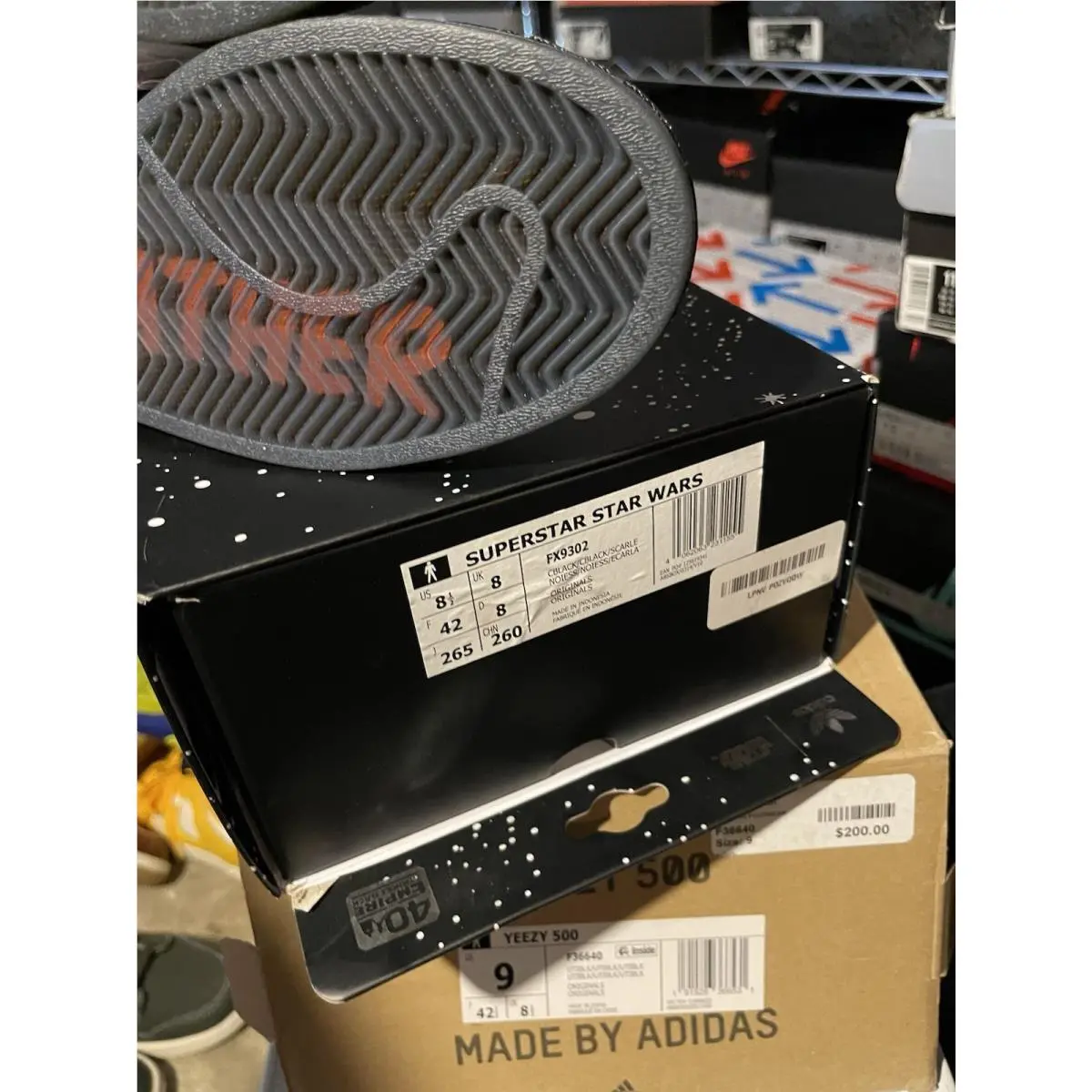 Adidas shoes - adidas Superstar - Superstar - FX9302 - Black 5