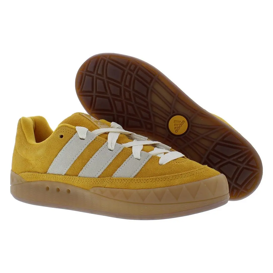 Adidas Adimatic Mens Shoes Size 10.5 Color: Preloved Yellow/off White/gum
