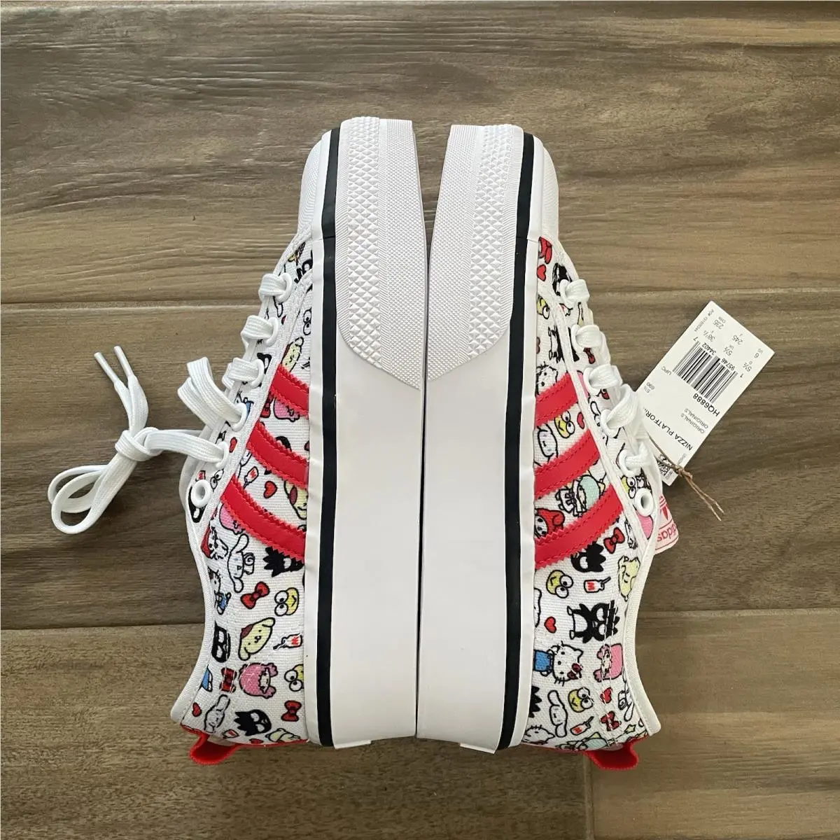 Adidas shoes - adidas Nizza Platform - Nizza Platform - HQ6888 - White 3