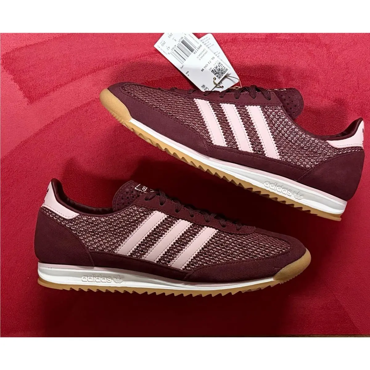 Adidas shoes - adidas SL 72 - IH9178 - Red Pink Off White 0