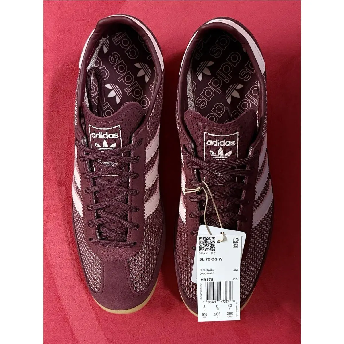 Adidas shoes - adidas SL 72 - IH9178 - Red Pink Off White 2