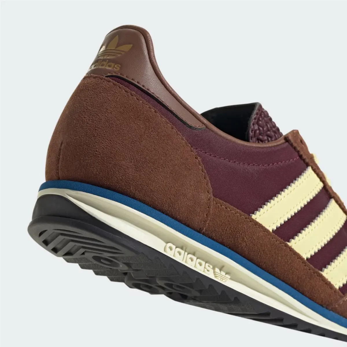 Adidas shoes - adidas SL 72 - IE3425 - Maroon / Almost Yellow / Preloved Brown (UPC: 196474806054) 7