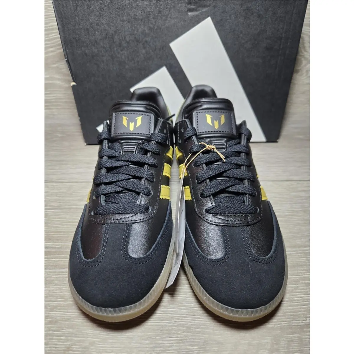 Adidas shoes - adidas Originals Samba Messi - Originals Samba Messi - Black Gold 1
