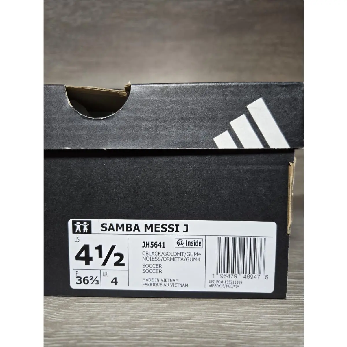 Adidas shoes - adidas Originals Samba Messi - Originals Samba Messi - Black Gold 6