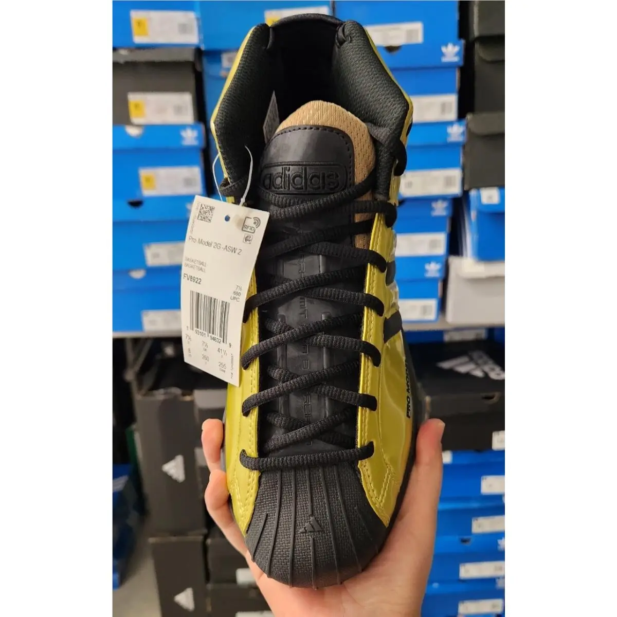 Adidas shoes - adidas Pro Model 2G - Pro Model - FV8922 - Gold 3