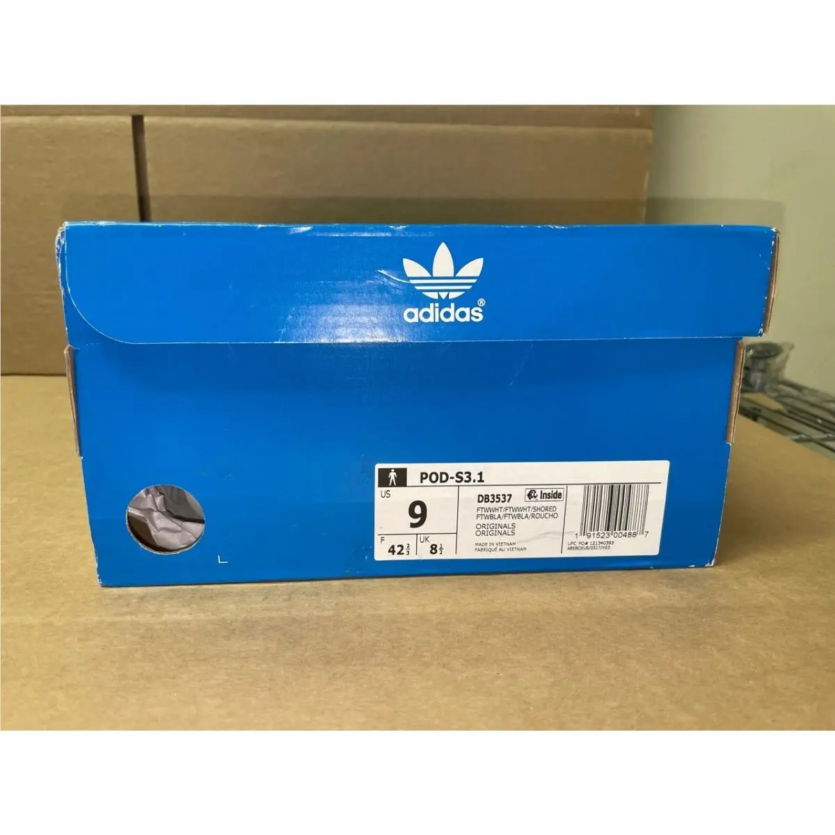 Adidas shoes - adidas Originals - Originals - DB3537 - Cloud White/Cloud White/Shock Red (UPC: 191523004887) 0