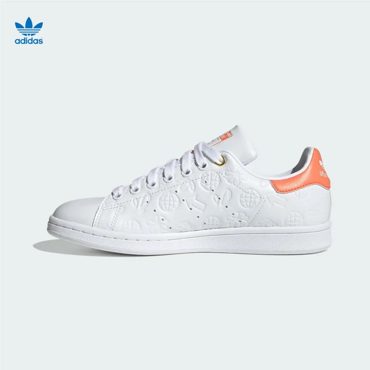 Adidas shoes - adidas Stan Smith Originals - Stan Smith Originals - FX5677 - Cloud White / Semi Coral (UPC: 194813956200) 2