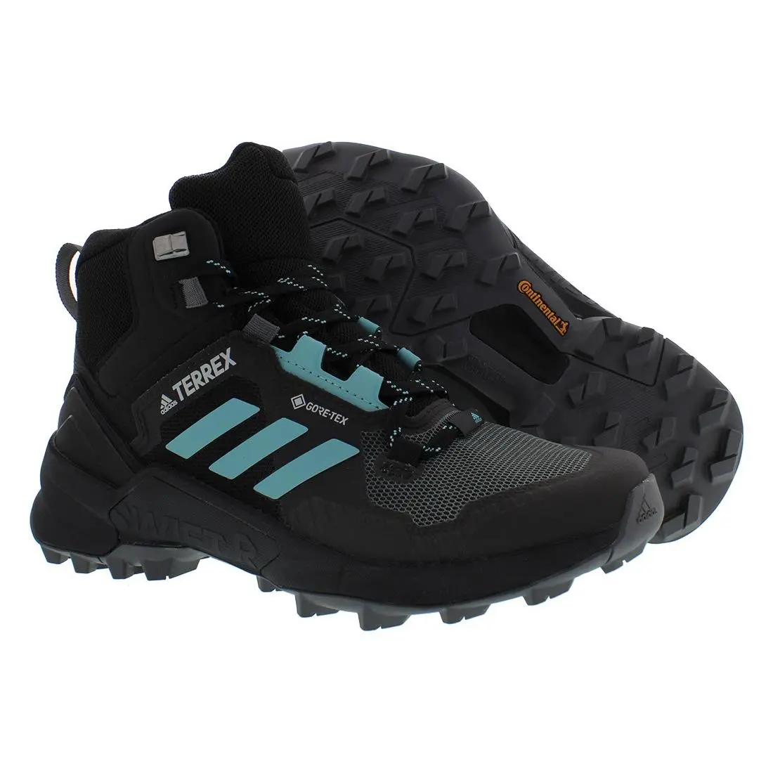 Adidas Terrex Swift R3 Mid Gtx Womens Shoes Size 10.5 Color: Core Black/mint