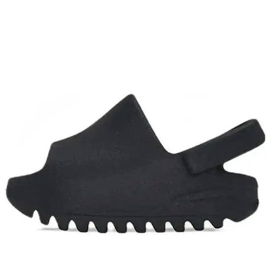 Size 7K - Adidas Yeezy Slide Infant `onyx` HQ4118 - Black
