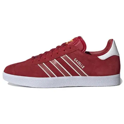 9M / 10W - Men`s Adidas Gazelle Shoes `red` GX9880