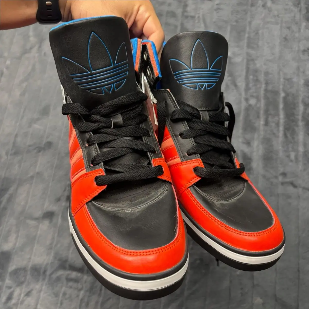 Adidas shoes - Hard Court Hi 2 - Hard Court - Orange 1