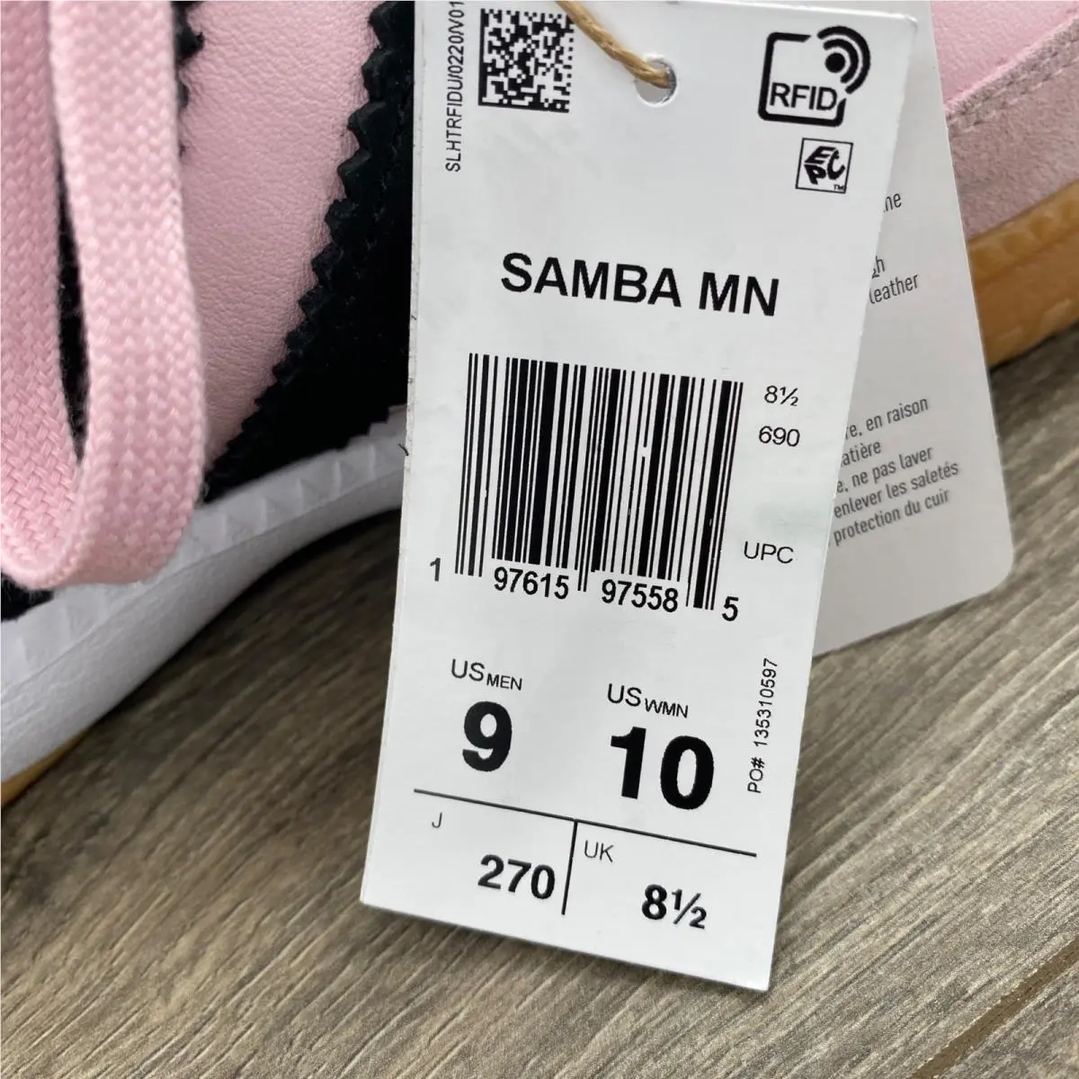 Adidas shoes - Samba MN - Samba - Pink 2