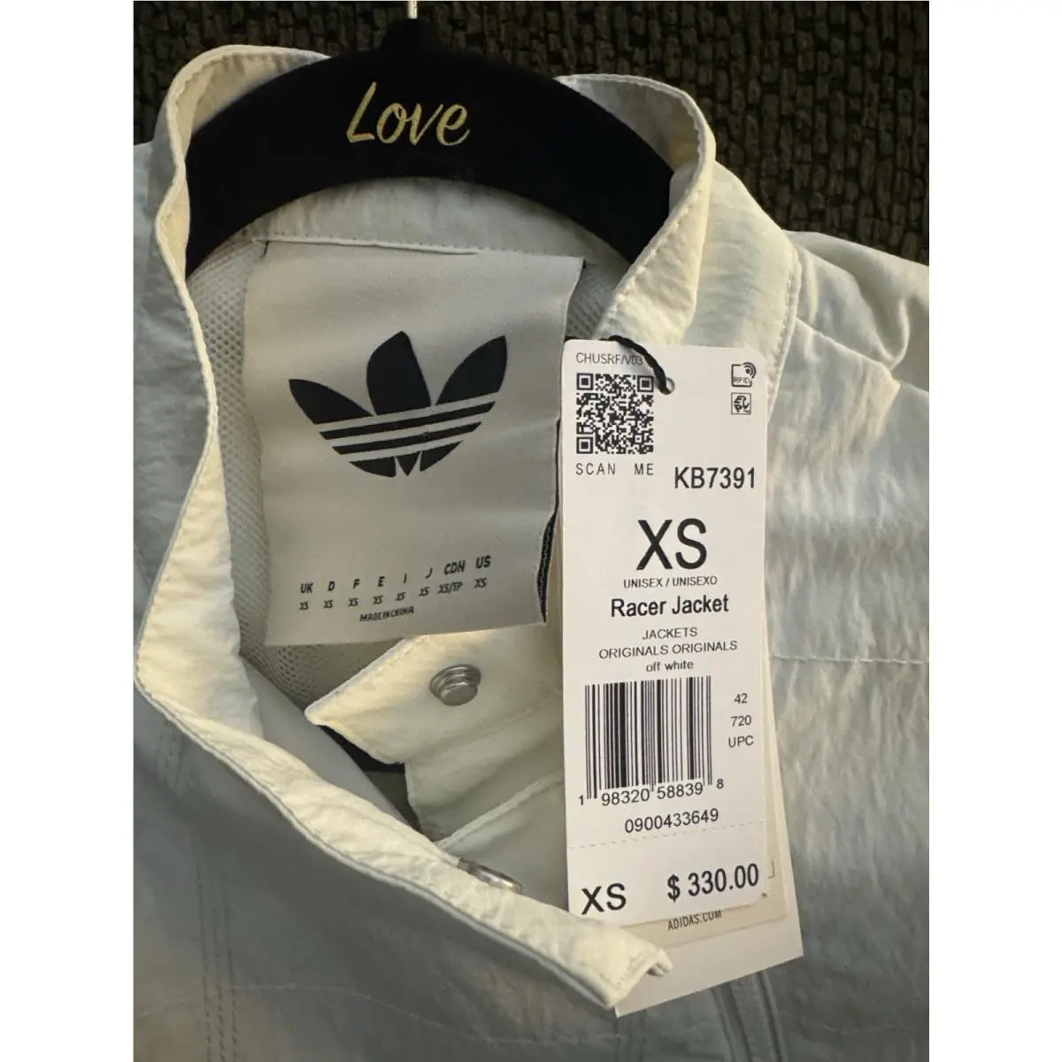 Adidas clothing - adidas Originals OG L.A. Motor Ave - KB7391 - Off White 1