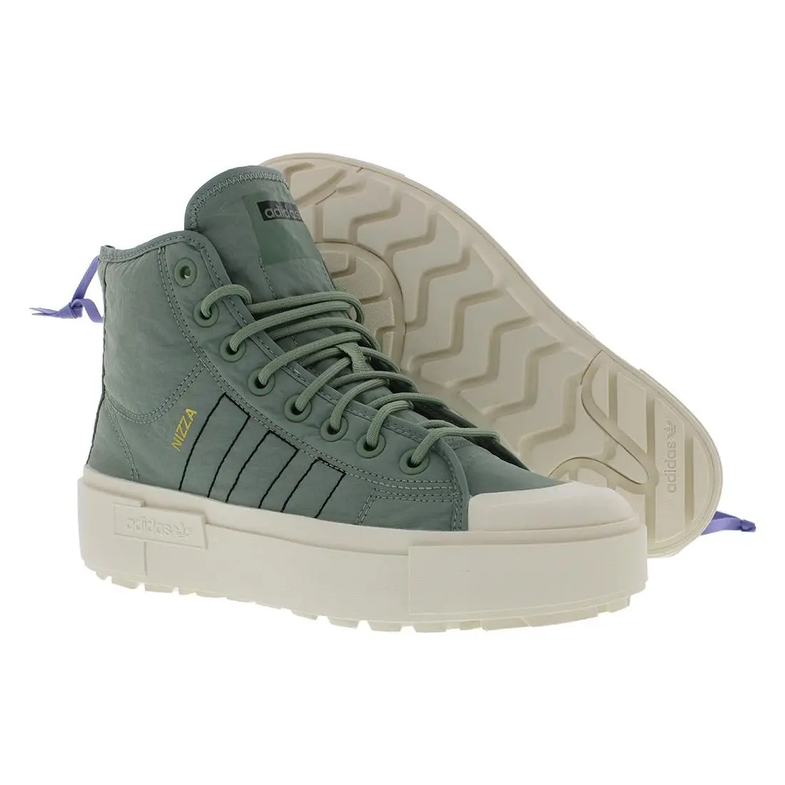Adidas Nizza Bonega X Womens Shoes Size 8.5 Color: Silver Green/core