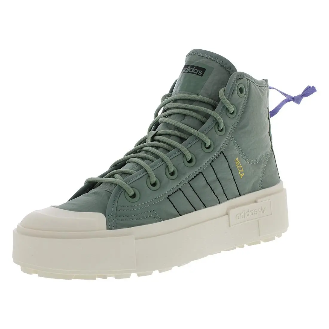 Adidas shoes - Silver Green/Core Black/Light Purple, Main: Green (UPC: 195748313434) 0