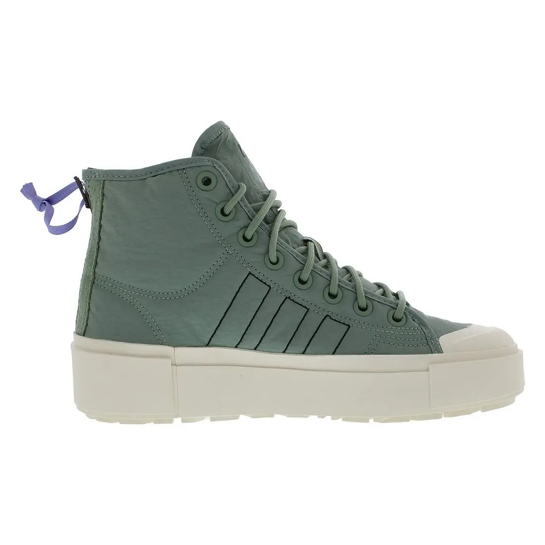 Adidas shoes - Silver Green/Core Black/Light Purple, Main: Green (UPC: 195748313434) 1