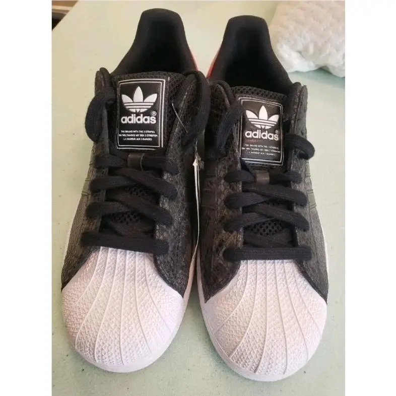 Adidas shoes - adidas Superstar - Superstar - black red 0