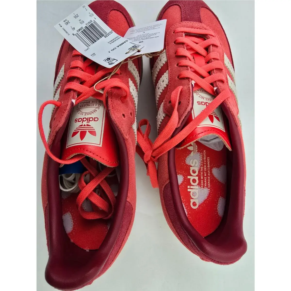Adidas shoes - adidas Samba OG - Samba - Red (UPC: 197613509638) 1