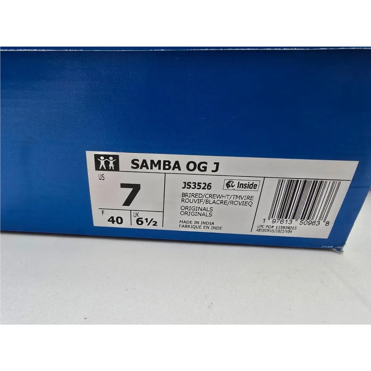 Adidas shoes - adidas Samba OG - Samba - Red (UPC: 197613509638) 3