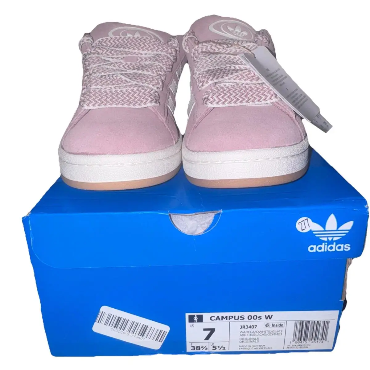 Adidas shoes - adidas Campus - Campus - Rose/Cream, Main: Pink (UPC: 0196475451741) 0