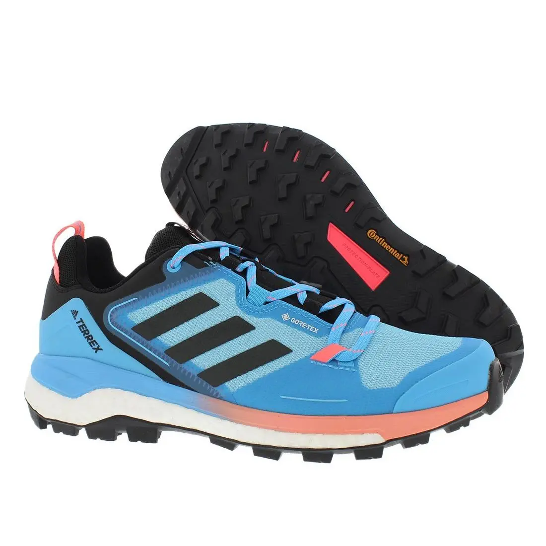 Adidas Terrex Skychaser 2 Gtx Womens Shoes Size 8.5 Color: Sky Rush/grey - Sky Rush/Grey Six/Acid Red, Main: Blue