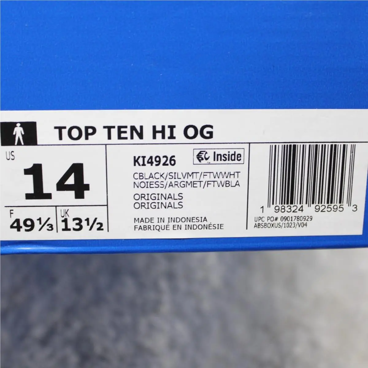 Adidas shoes - adidas Top Ten - Top Ten - adidas KI4926 - Black (UPC: 198324925953) 9