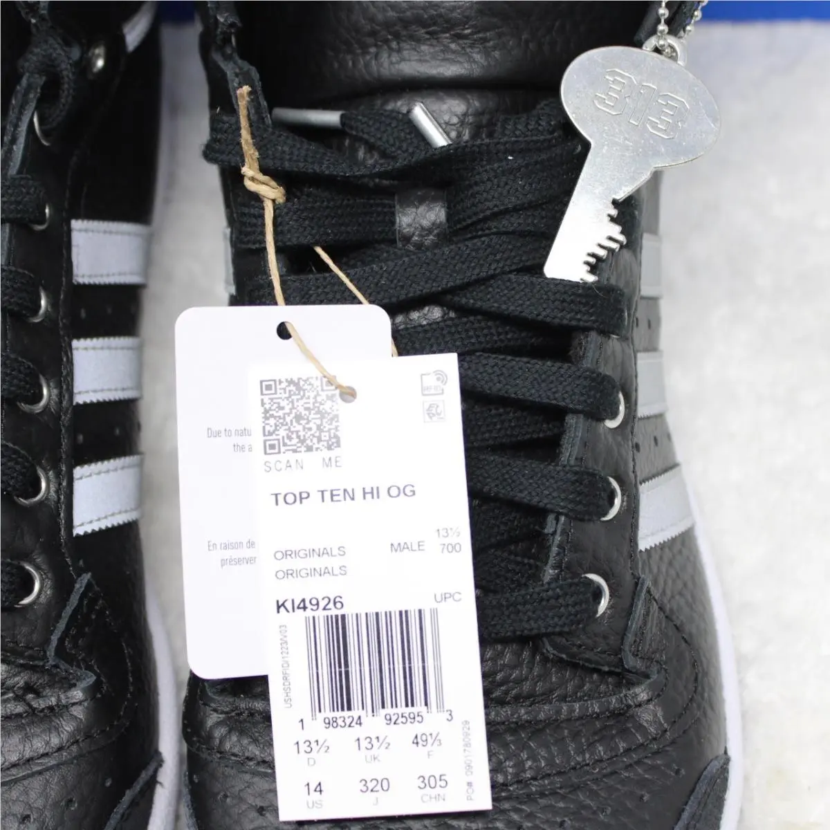 Adidas shoes - adidas Top Ten - Top Ten - adidas KI4926 - Black (UPC: 198324925953) 1