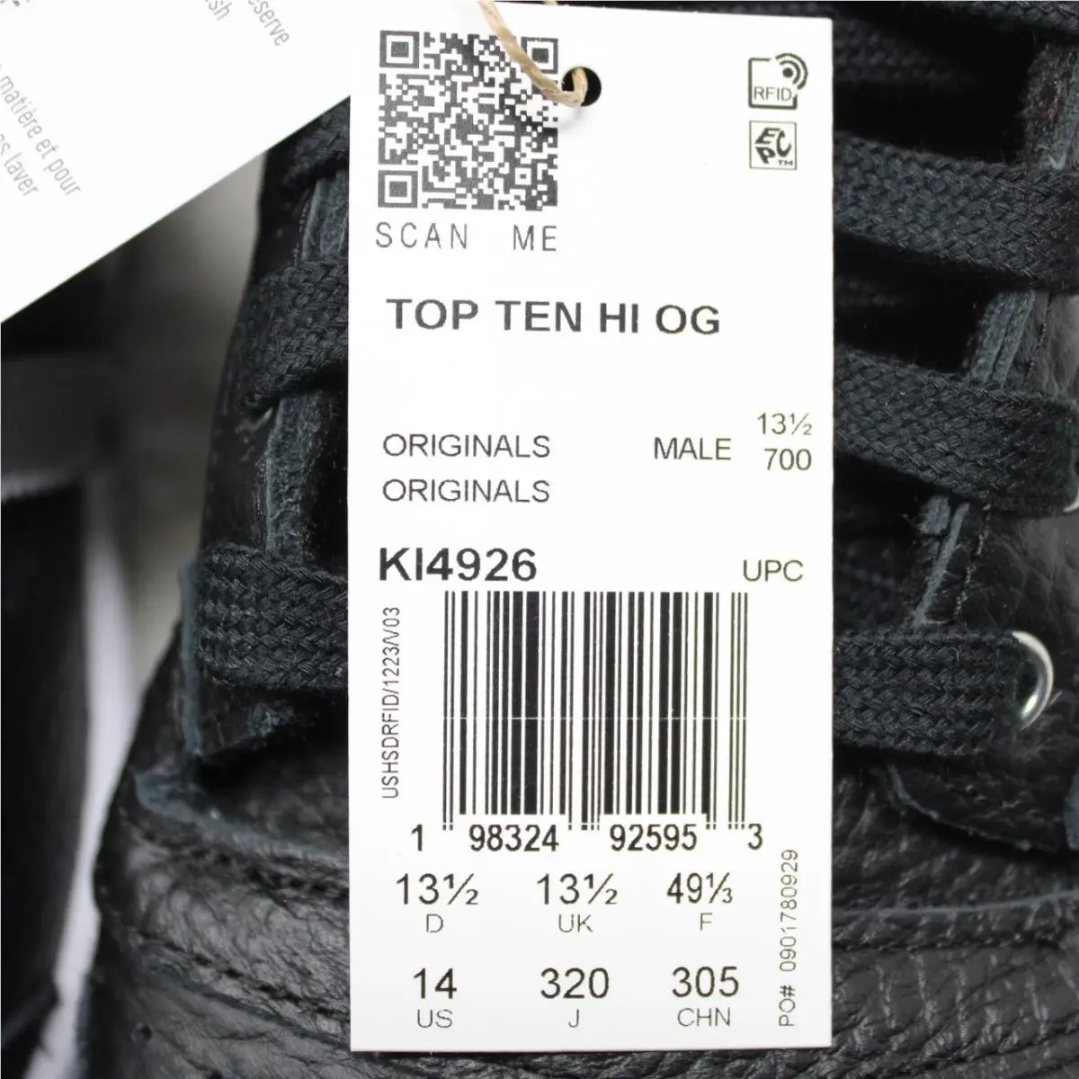 Adidas shoes - adidas Top Ten - Top Ten - adidas KI4926 - Black (UPC: 198324925953) 7