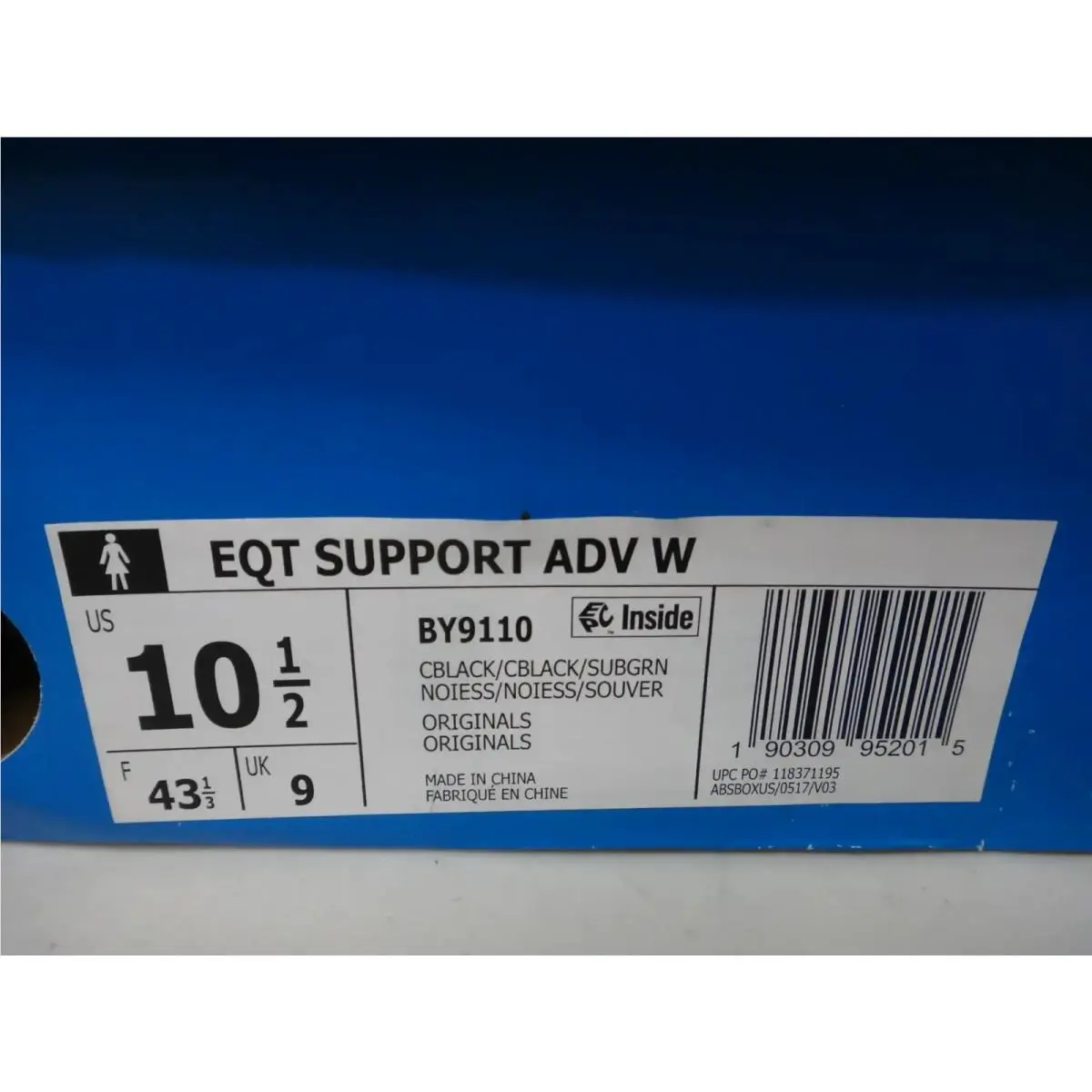 Adidas shoes - adidas EQT Support ADV - EQT Support ADV - BY9110 - Core Black 1