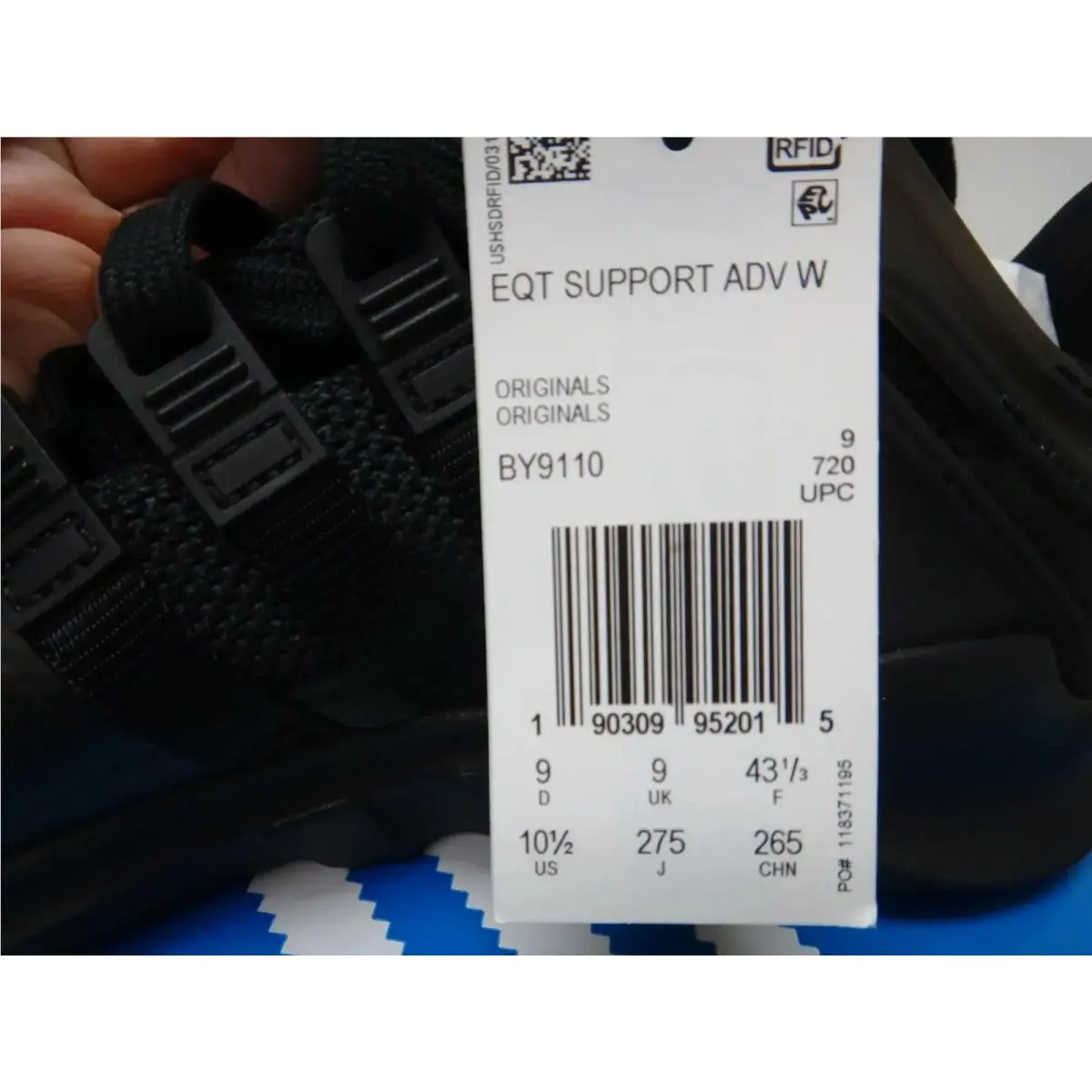Adidas shoes - adidas EQT Support ADV - EQT Support ADV - BY9110 - Core Black 2