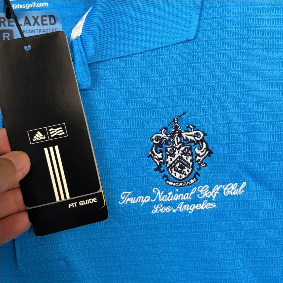 Adidas clothing - adidas Golf Polo - Golf Polo - Blue 3