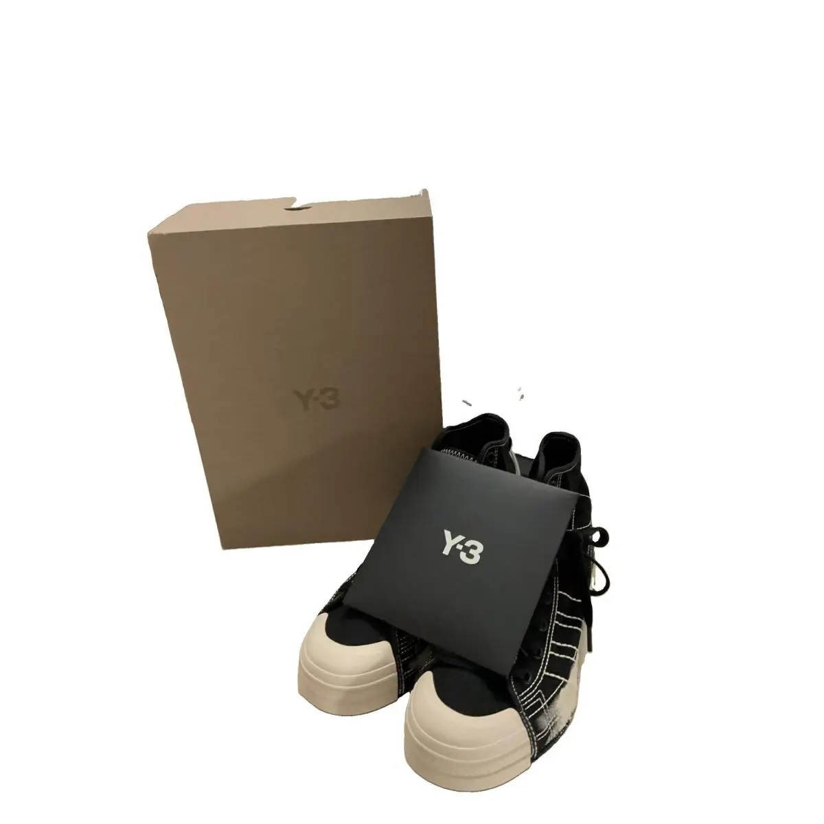 Adidas shoes - adidas Y-3 Nizza - Nizza - JQ2449 - Black, Manufacturer: Black/Black/Talc 13